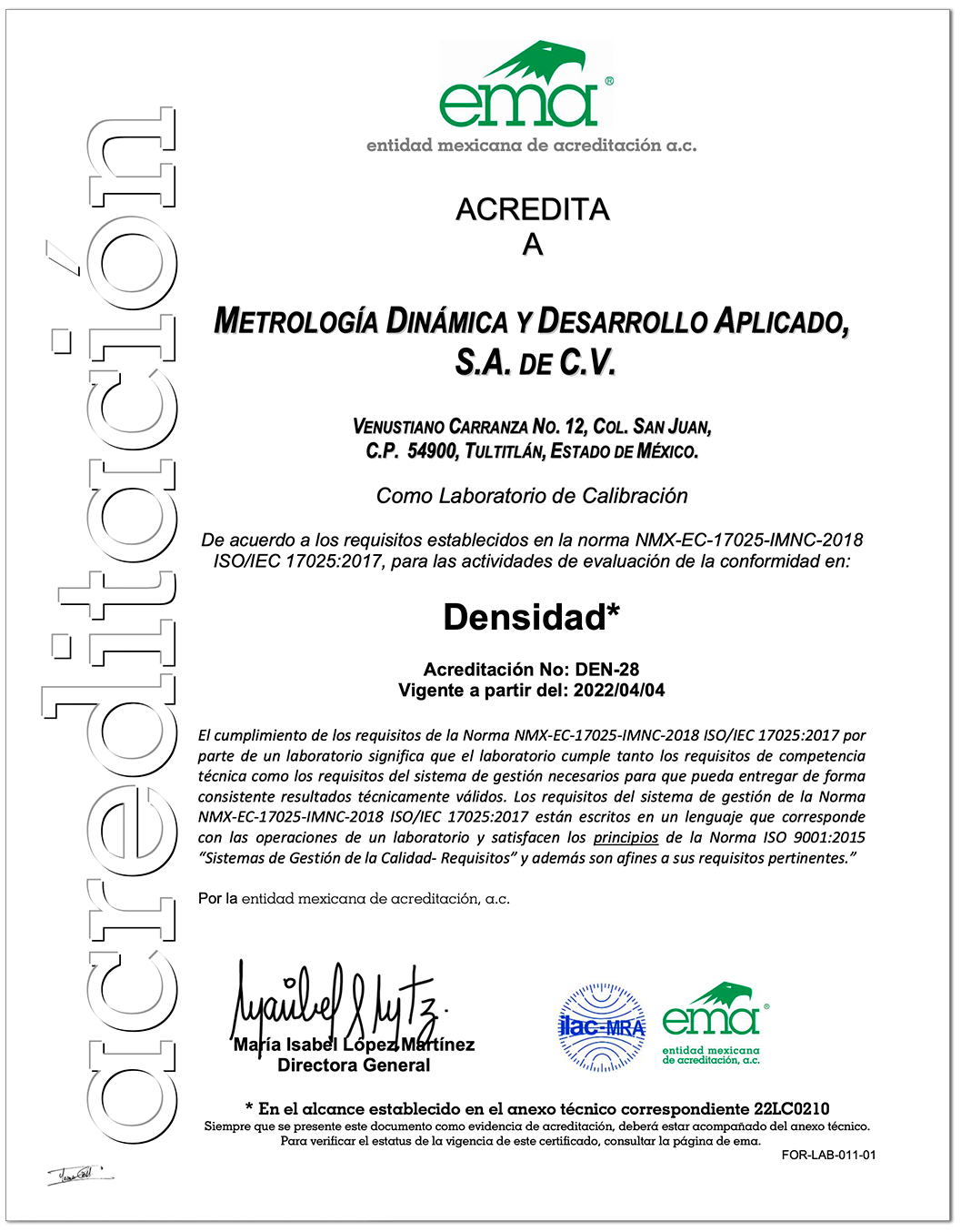 Densidad